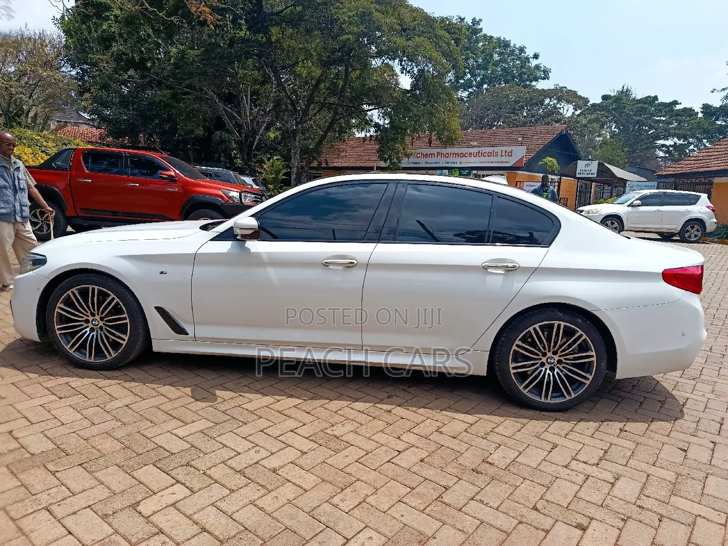 BMW 5 Series 2017 White