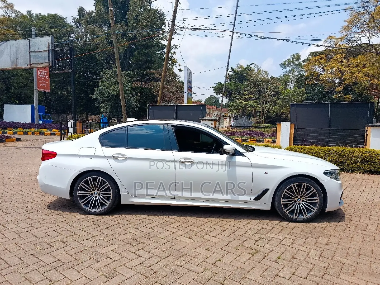 BMW 5 Series 2017 White