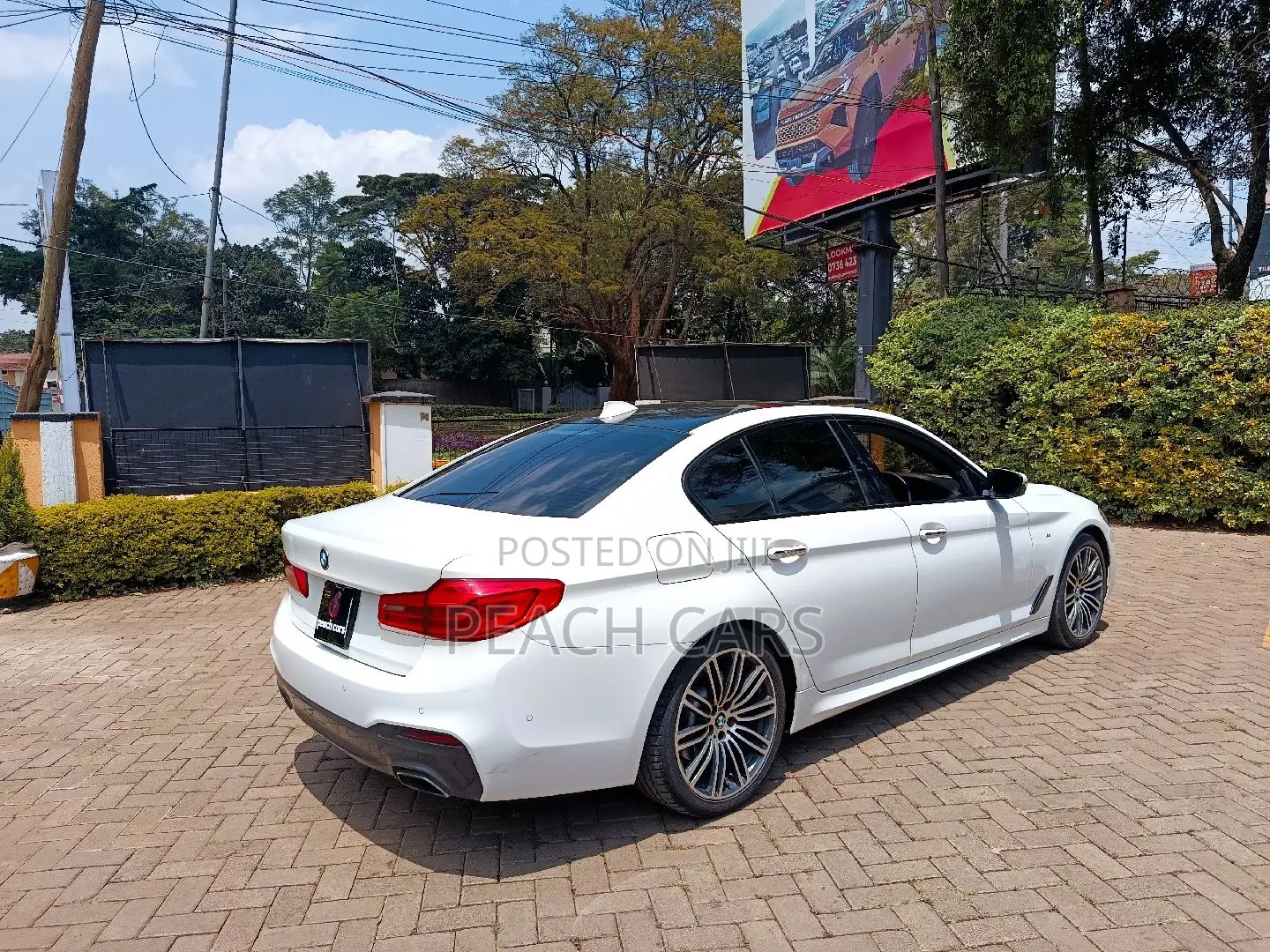 BMW 5 Series 2017 White