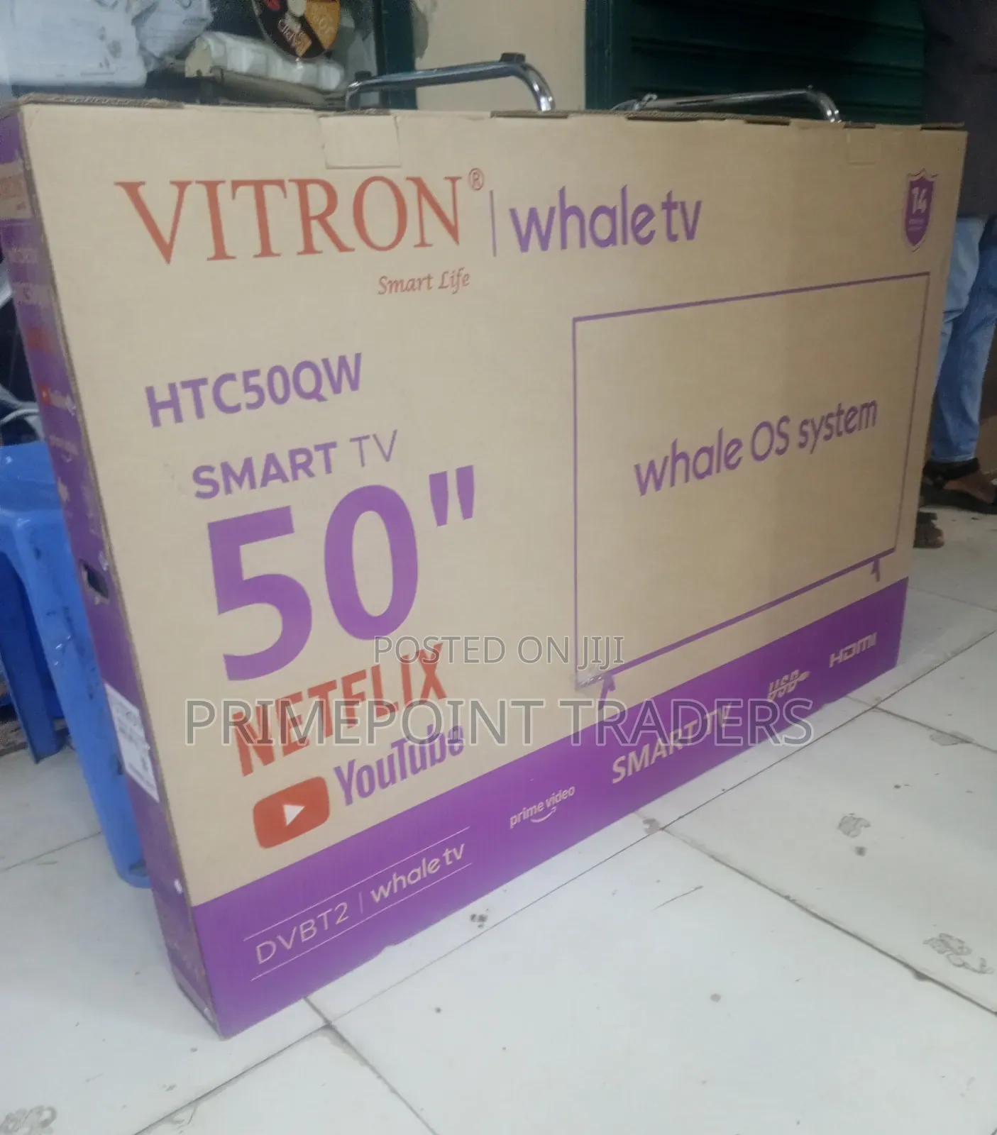 Vitron 50” Whale Smart TV – Immersive Big-Screen Viewing