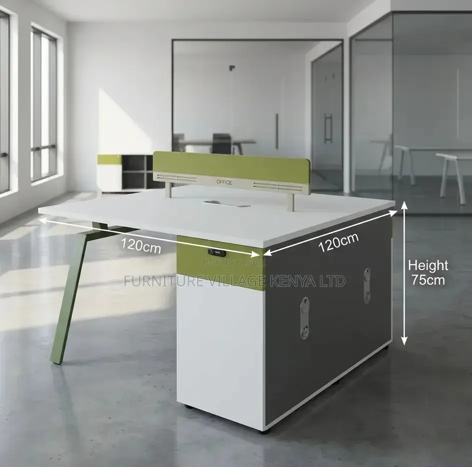 Workstation; Modern Office Workstation Desk for Two