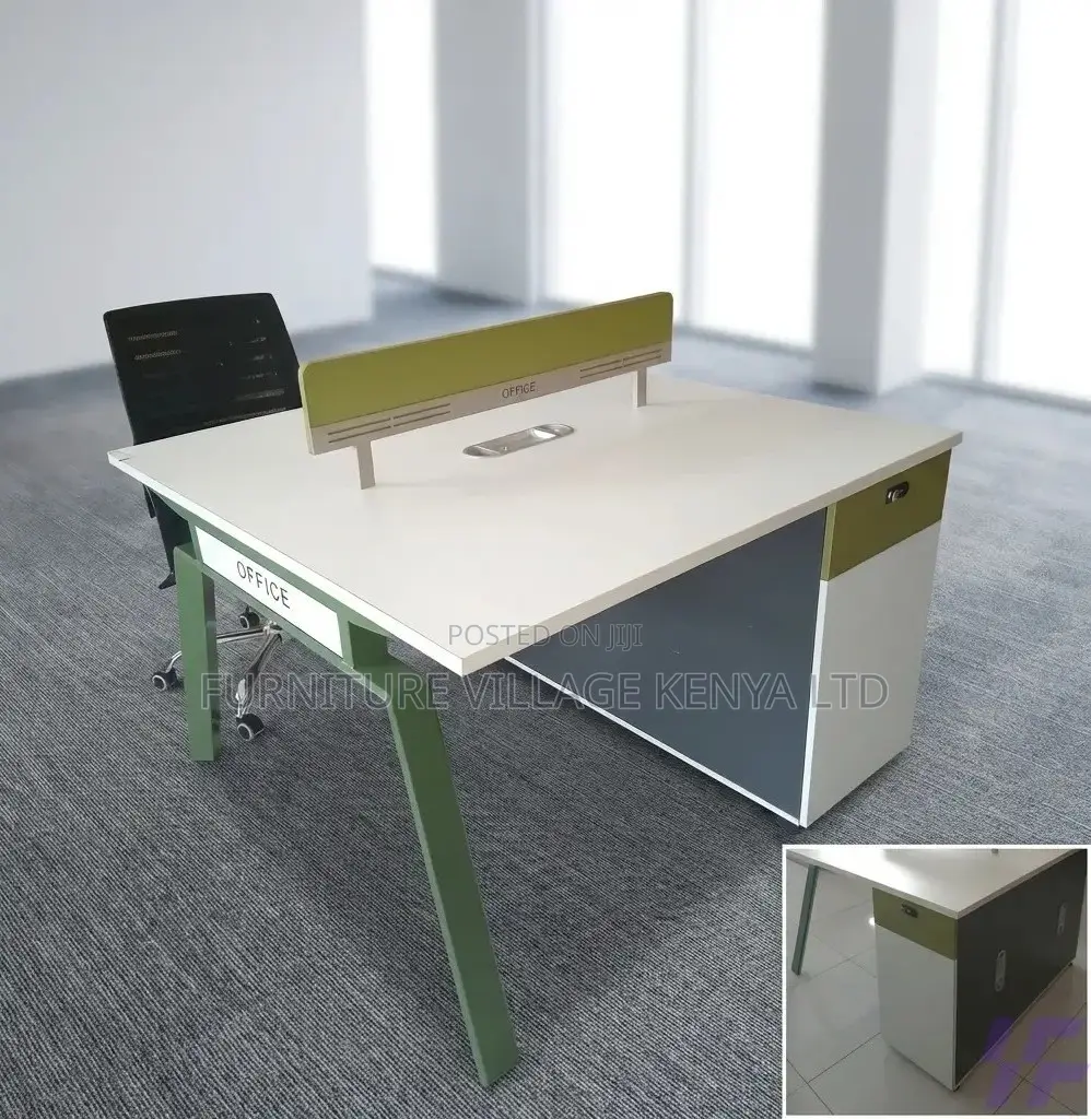 Workstation; Modern Office Workstation Desk for Two