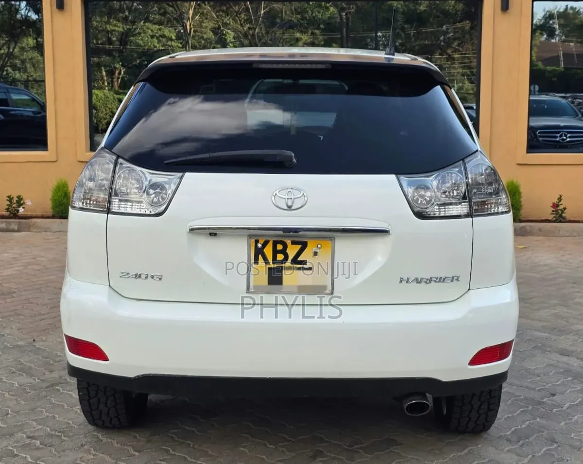 Toyota Harrier 2007 White