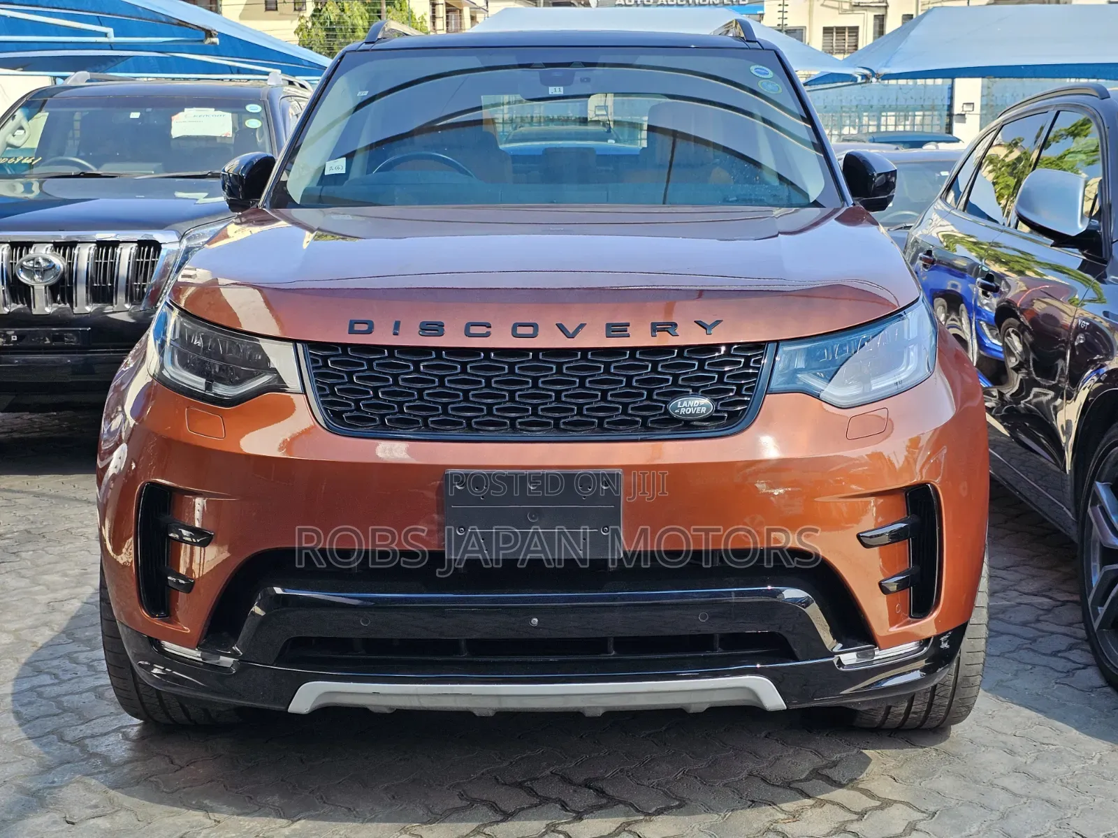 Land Rover Discovery 2018 Orange
