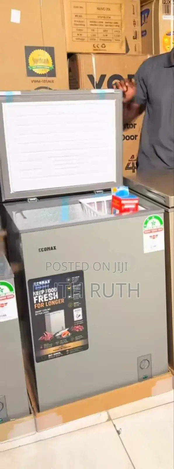 Ecomax 119 Litres Deep Freezer