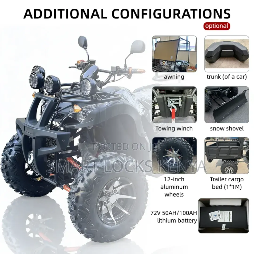 Four Wheel Drive ATV Quadbike 200cc