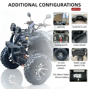 Four Wheel Drive ATV Quadbike 200cc