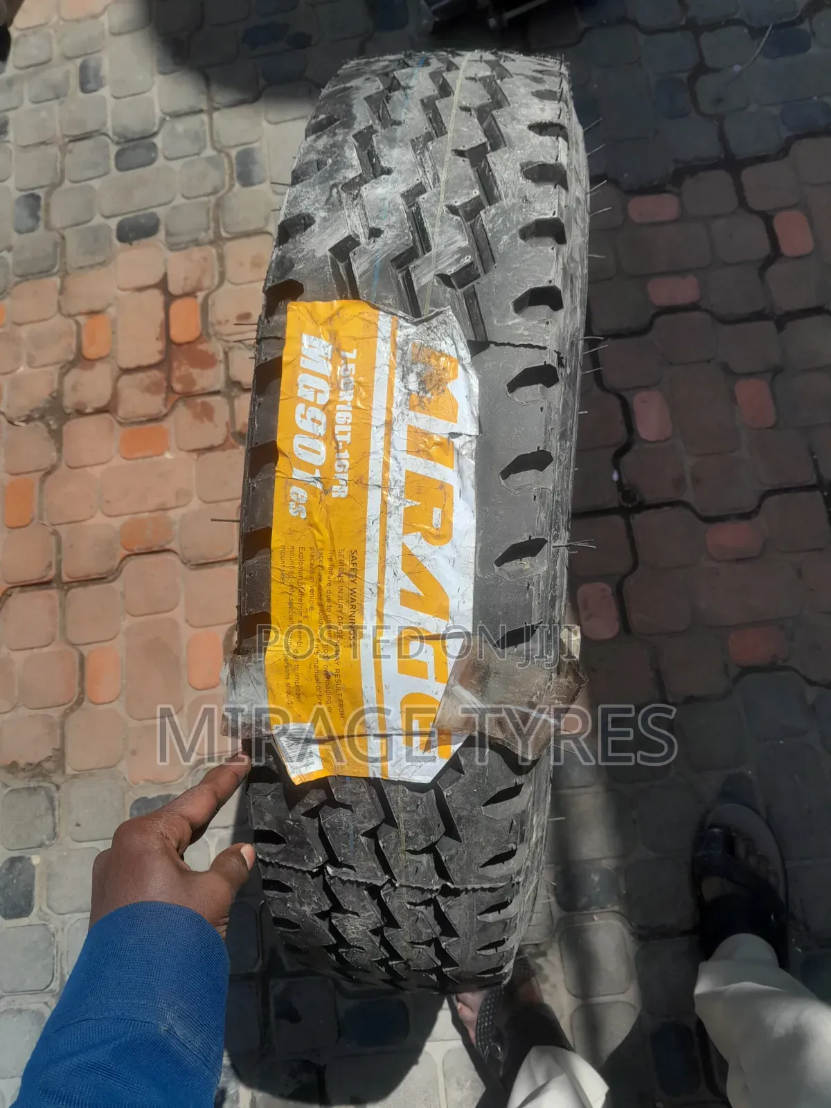 Brand New Mirage Tyres 750R16 - Heavy Duty Commercial
