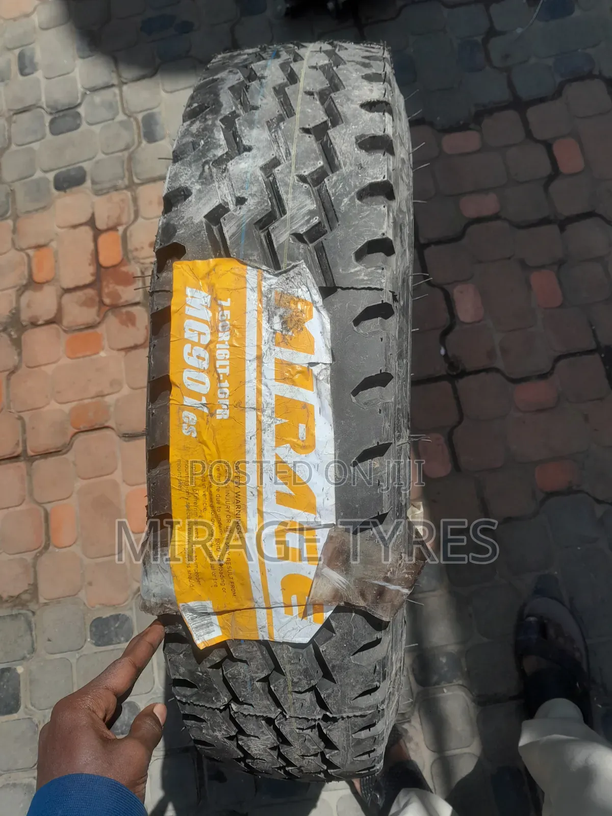 Brand New Mirage Tyres 750R16 - Heavy Duty Commercial