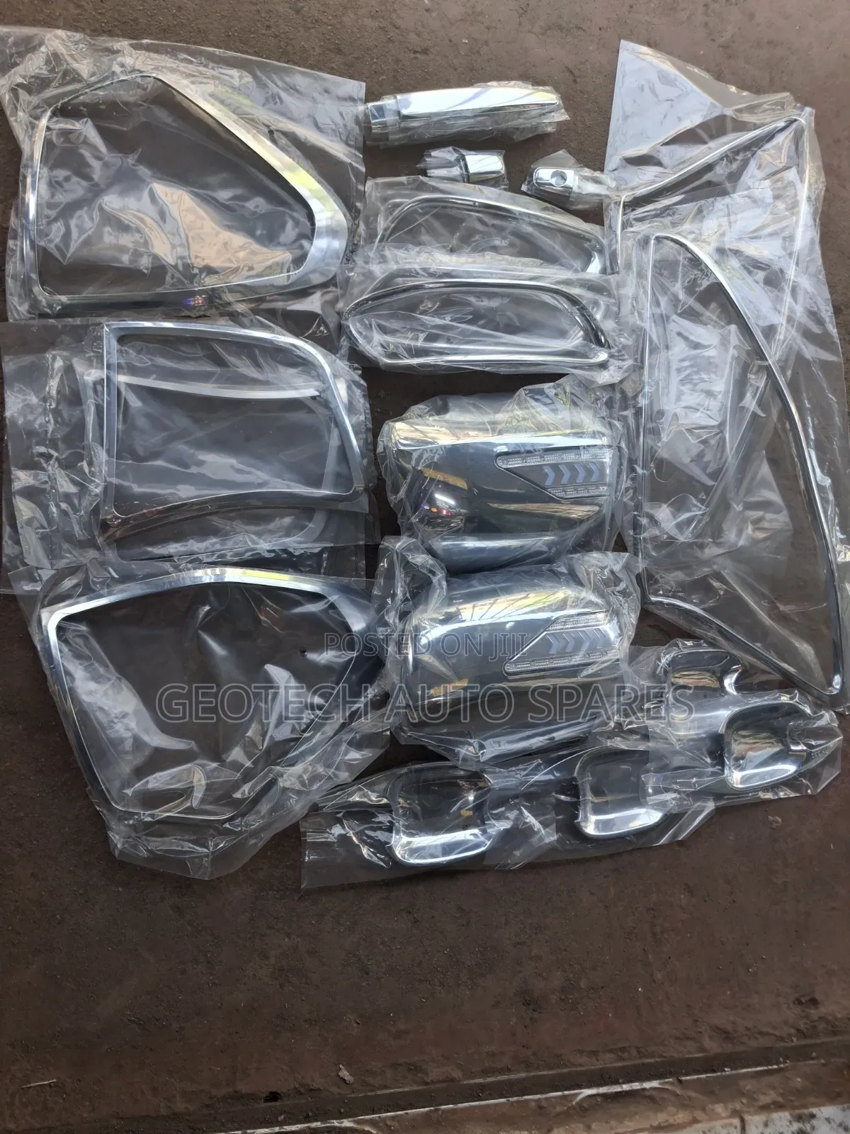 Harrier 240 Complete  Chrome Kit