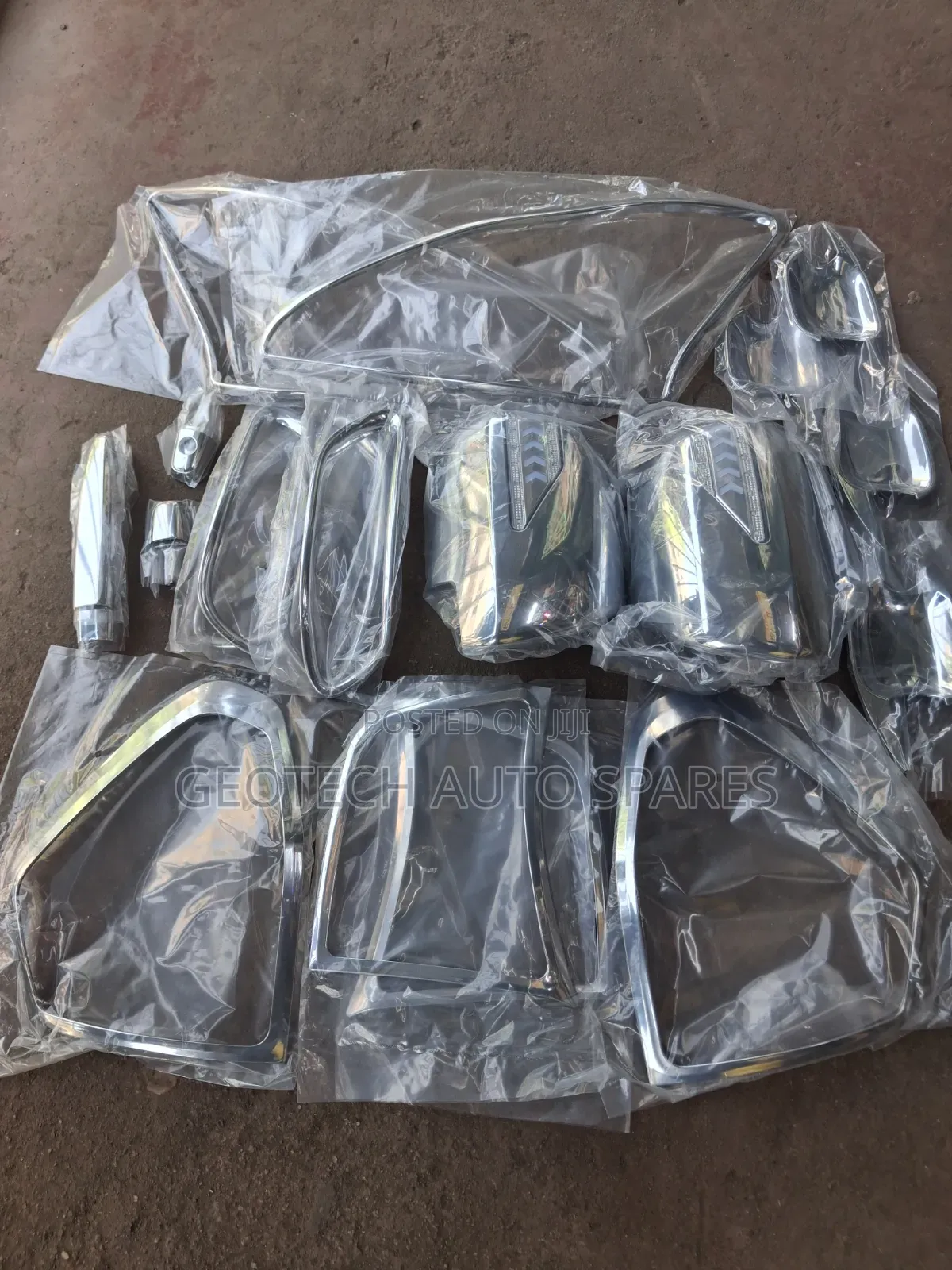 Harrier 240 Complete  Chrome Kit