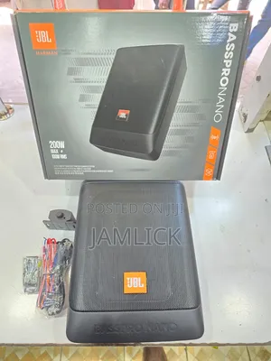 JBL Bass Pro Nano Underseat Subwoofer - Eg