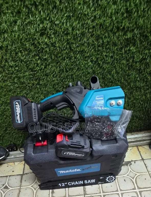 Makita Cordless Chain Saw/ 198v Cordless Powersaw Machine 12"