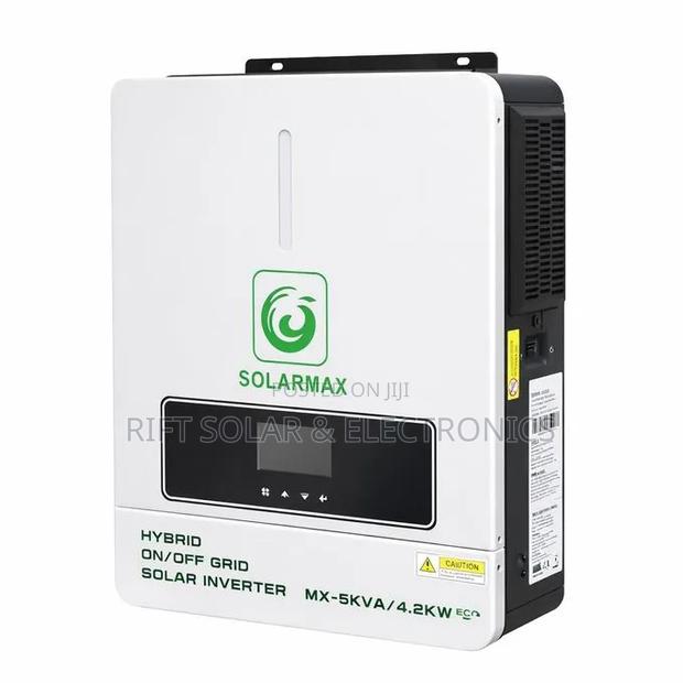 Solarmax 5kva - 24v Hybrid Inverter 80A MPPT Inbuilt Controller