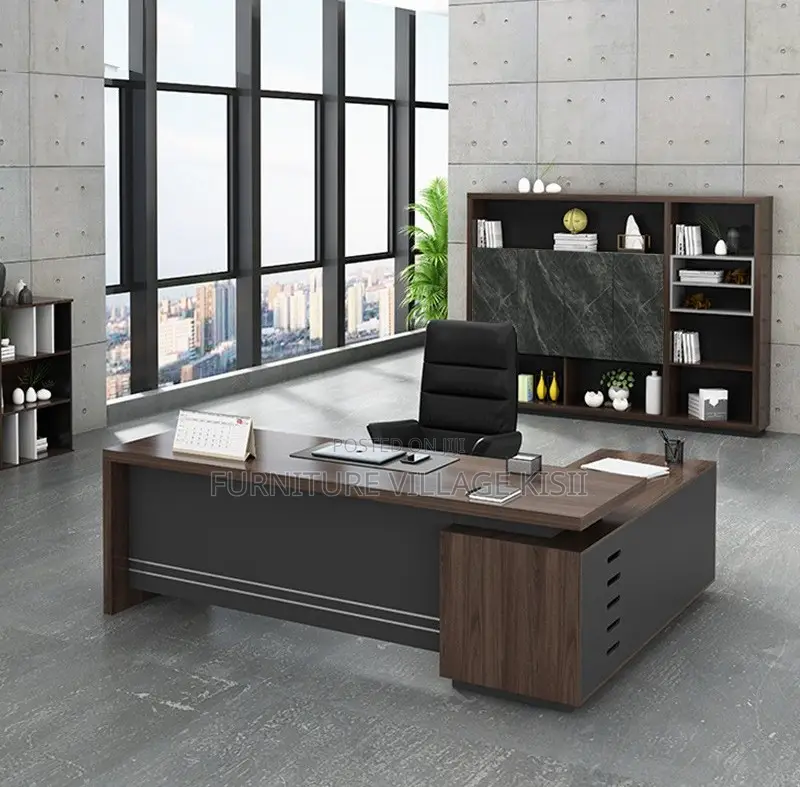 Office Desk;Executive L-Shaped Office Desk 1600mm