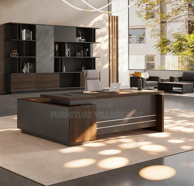 Office Desk;Executive L-Shaped Office Desk 1600mm