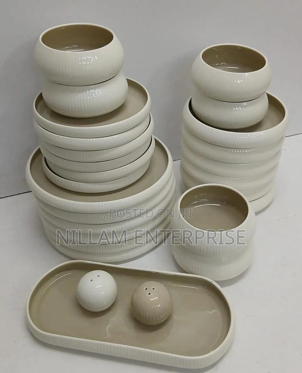 Elegant  European Double Glaze Porcelain Dinner Set