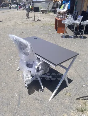 Study Desk 10000 Chair Grey 12000