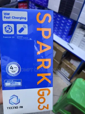 New Tecno Spark Go 3 64 GB Black