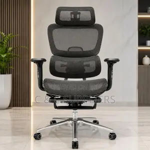 Orthopedic Ergonomic Mesh Conference Chair.