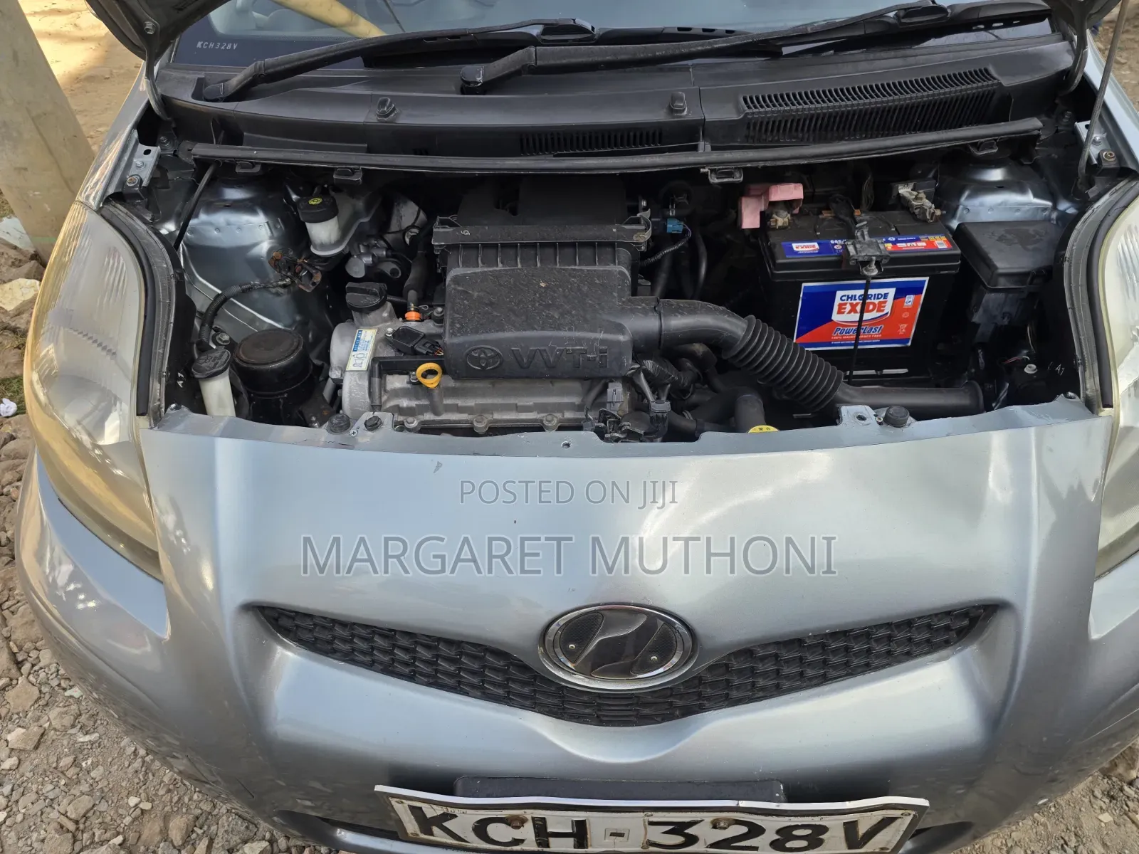 Toyota Vitz 2009 Gray