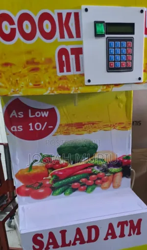 Modern Salad Vending Machine