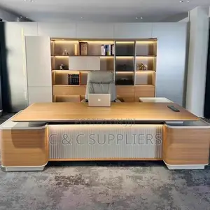 Modern C&C Boss Table-2400mm