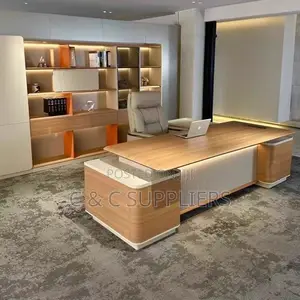 Modern C&C Boss Table-2400mm