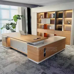 Modern C&C Boss Table-2400mm