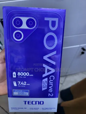 New Tecno Pova Curve 2 5G 256 GB Black