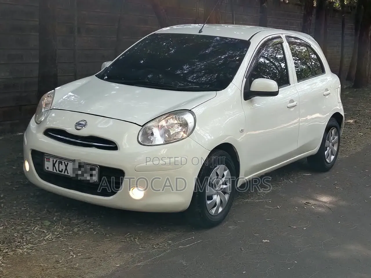 Nissan March 2012 White