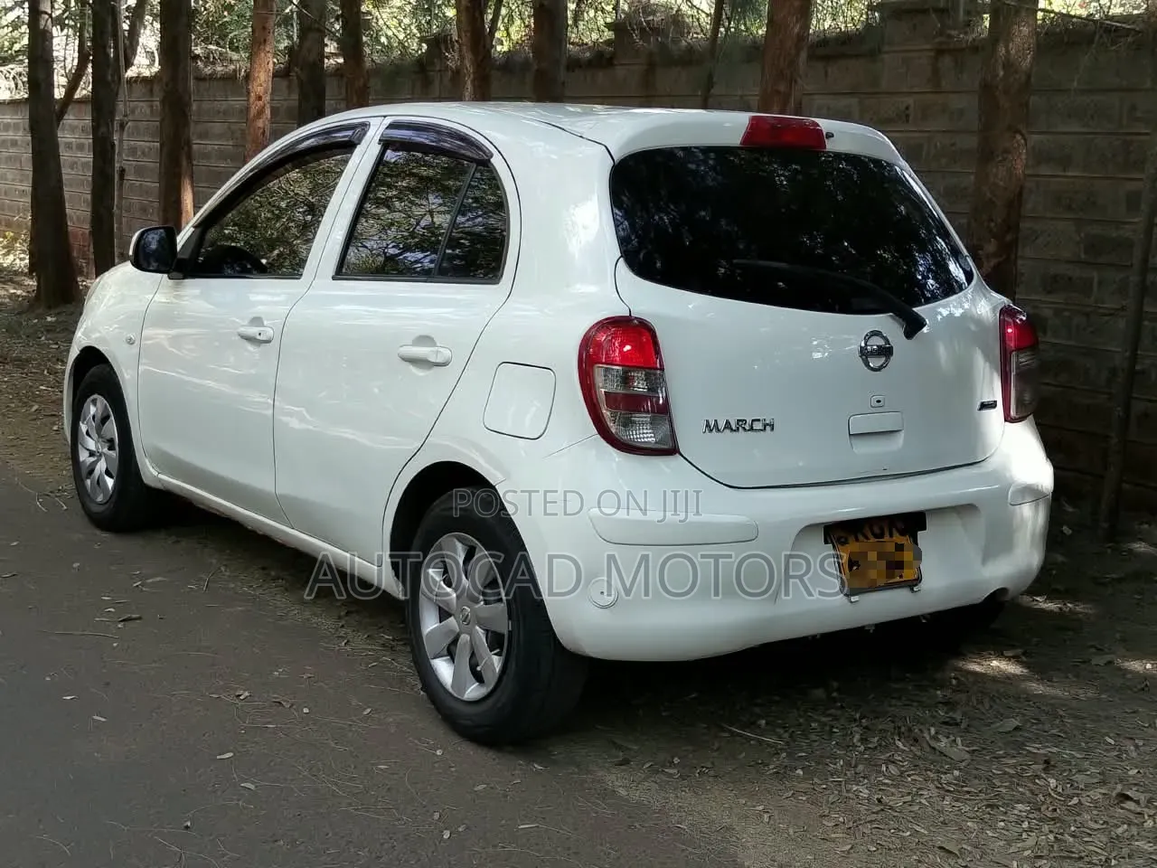 Nissan March 2012 White
