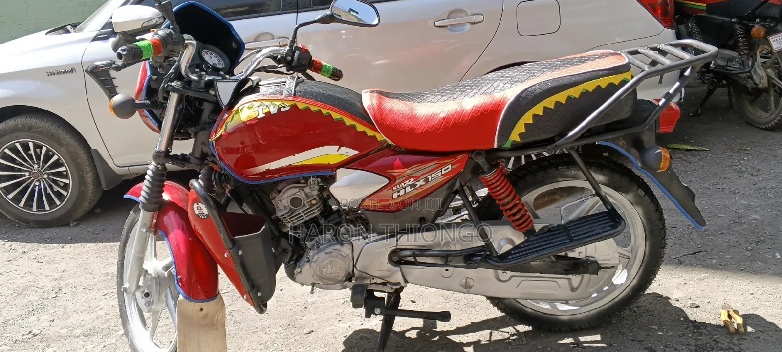 TVS HLX Plus ES 2025 Red