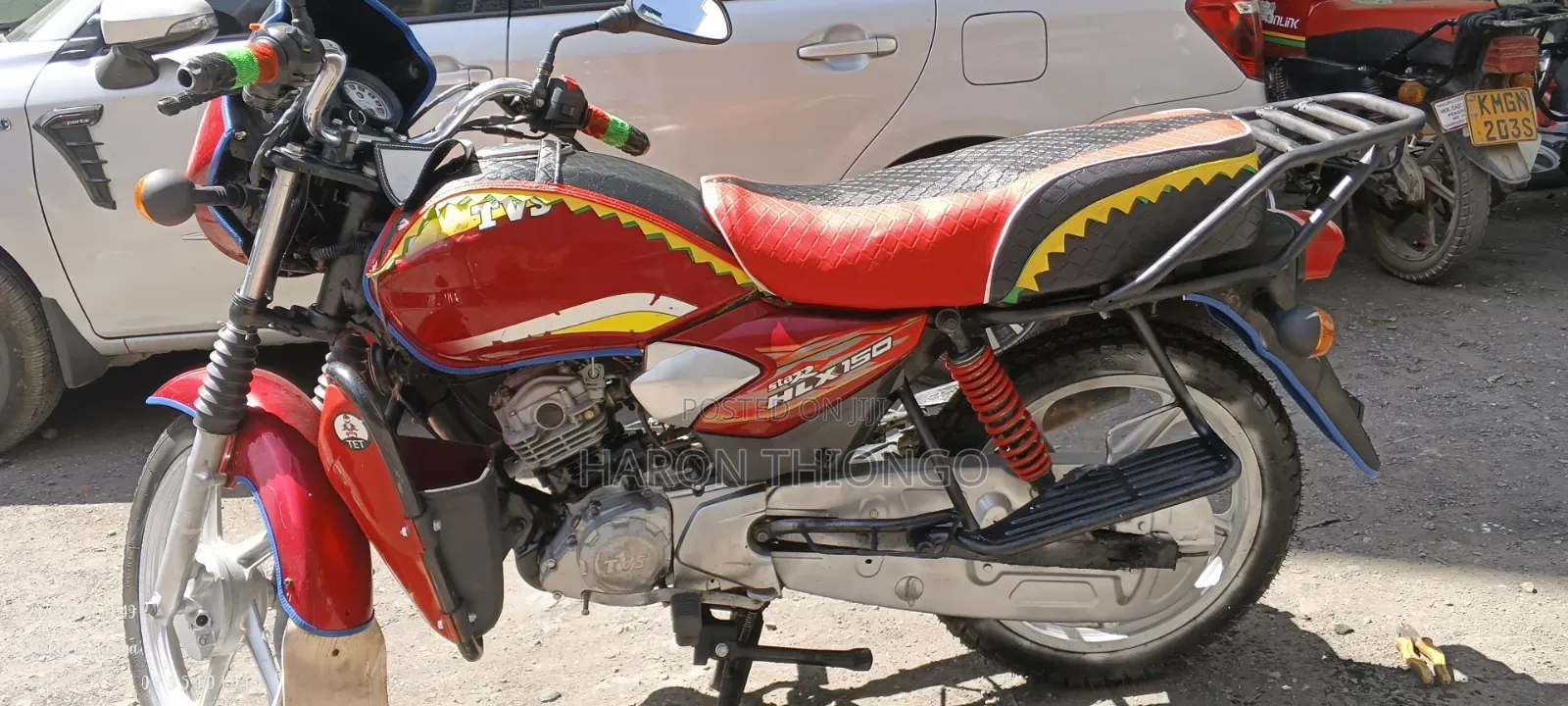 TVS HLX Plus ES 2025 Red