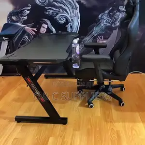 Modern Black Generic Gaming Desk-1.4m
