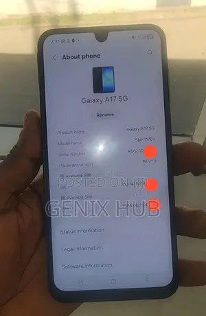 Samsung Galaxy A17 5G 128 GB Black