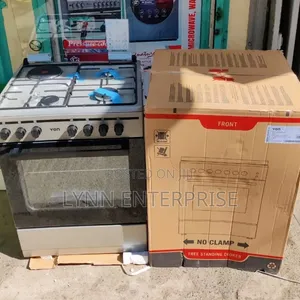 VON COOKER 60X55cm,  3 Gas + 1 Electric Burners With  Flame Failure