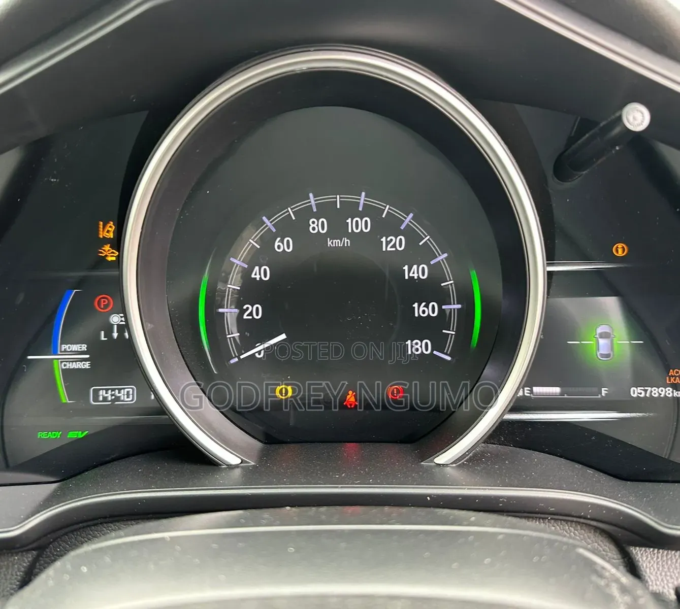 Honda Fit 2019 Black