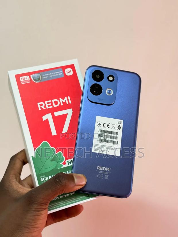 New Xiaomi Redmi 17 128 GB Blue