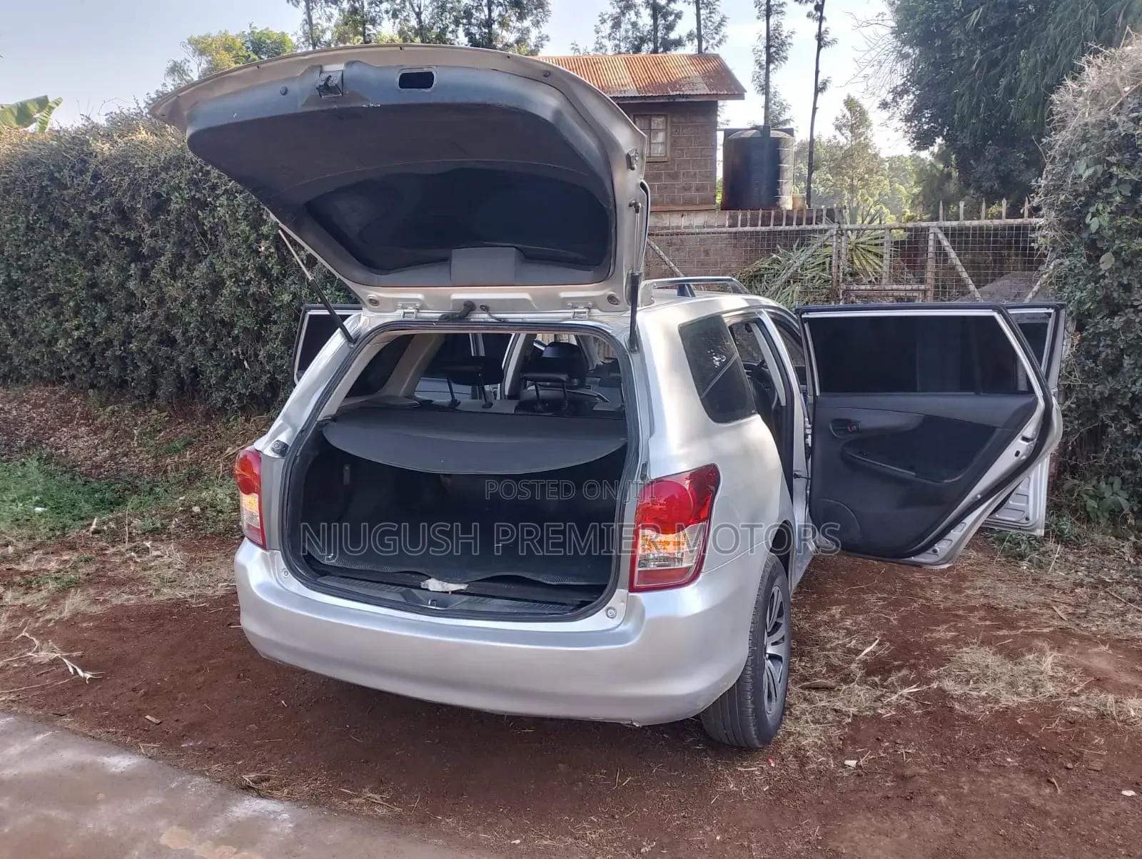 Toyota Corolla Fielder 2009 Silver