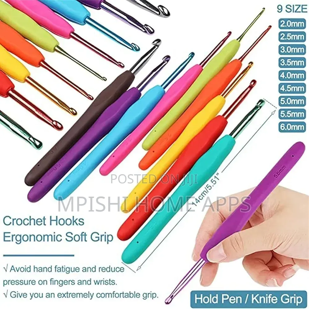 59pcs Crochet Kit