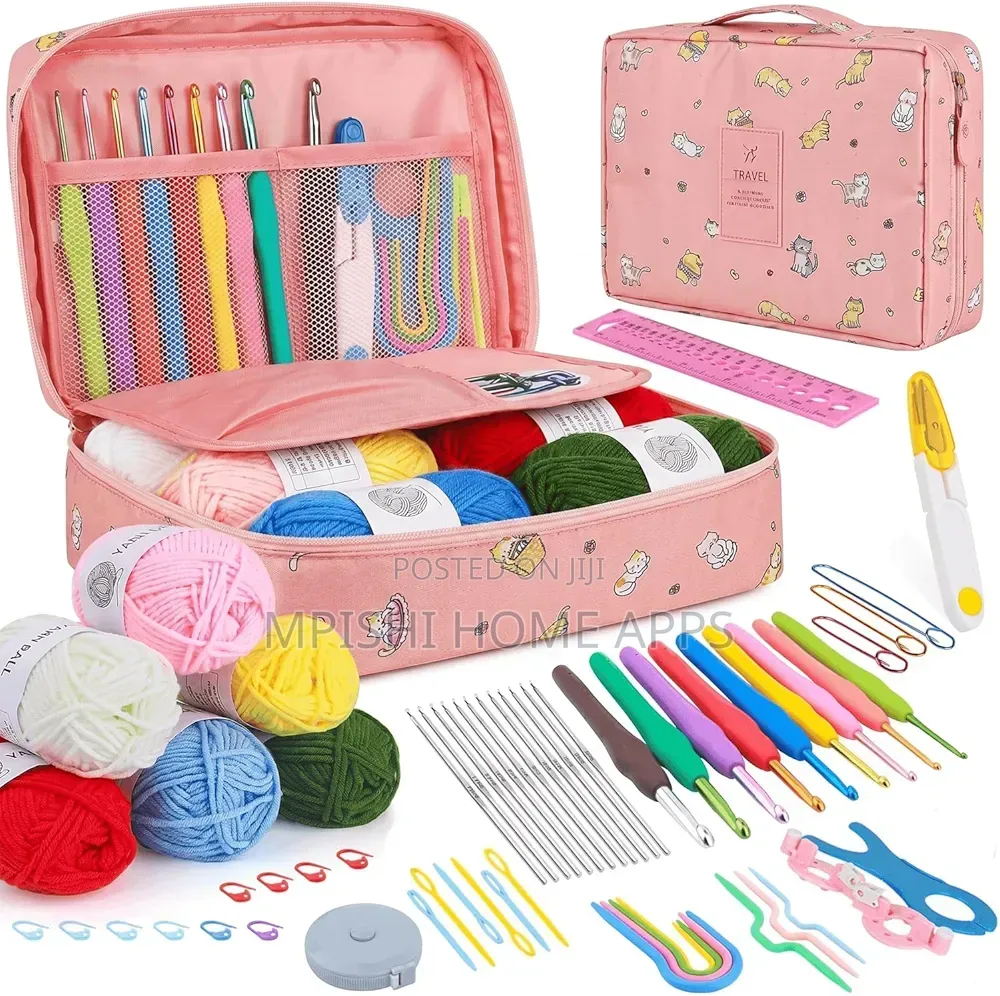 59pcs Crochet Kit