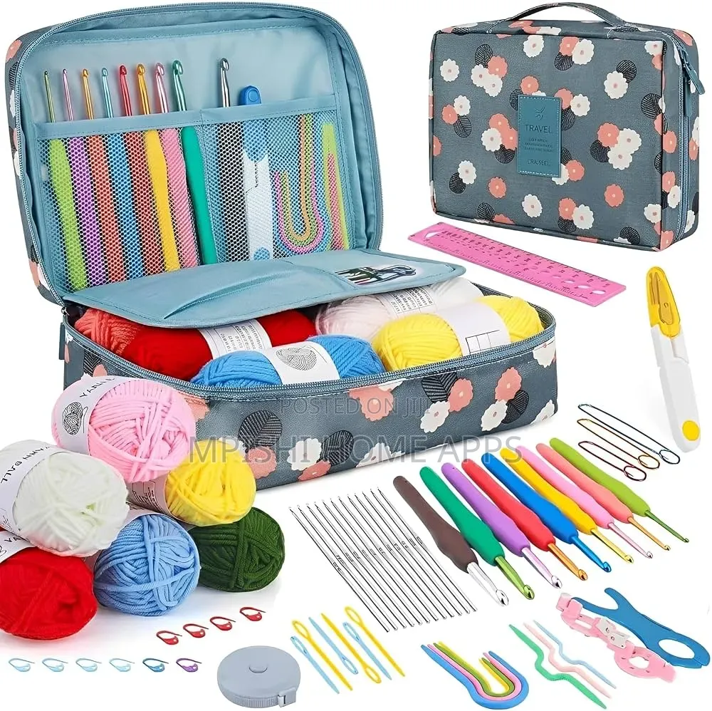 59pcs Crochet Kit
