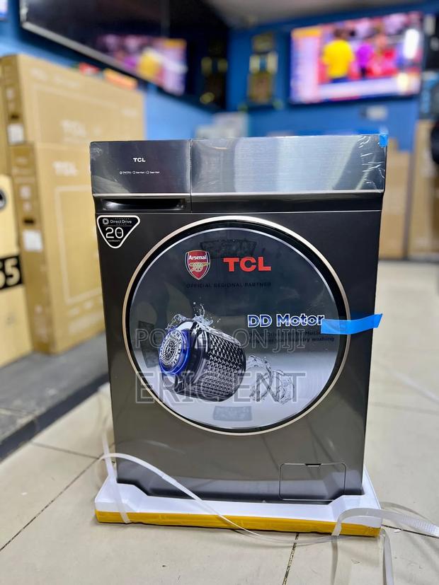 TCL Washing Machine Front 9 Kg Wash and Spin Touch Screen