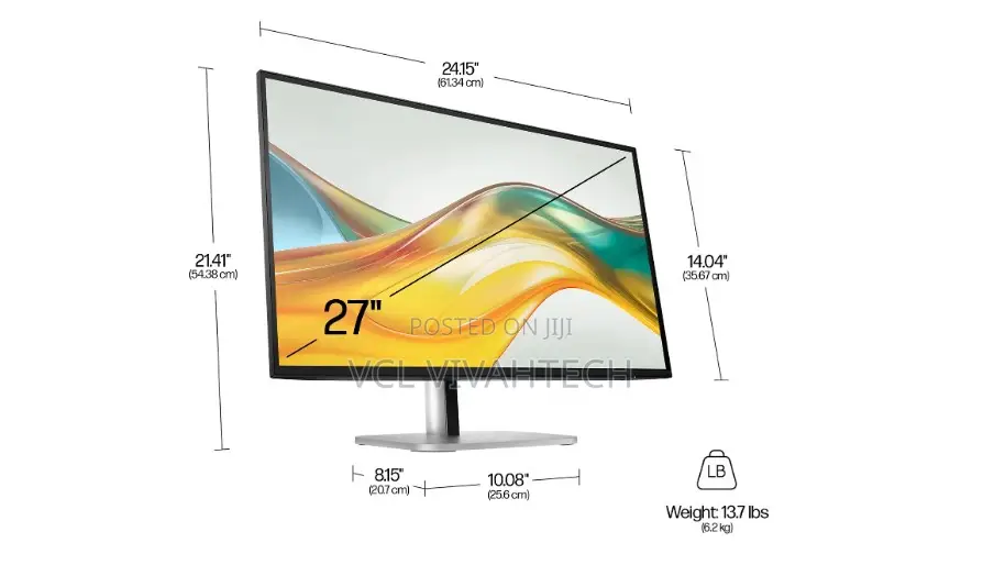 HP Series 5 Pro 27 Inch QHD Monitor- 527pq