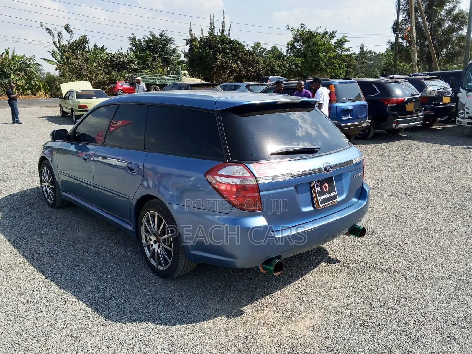 Subaru Legacy 2007 Blue