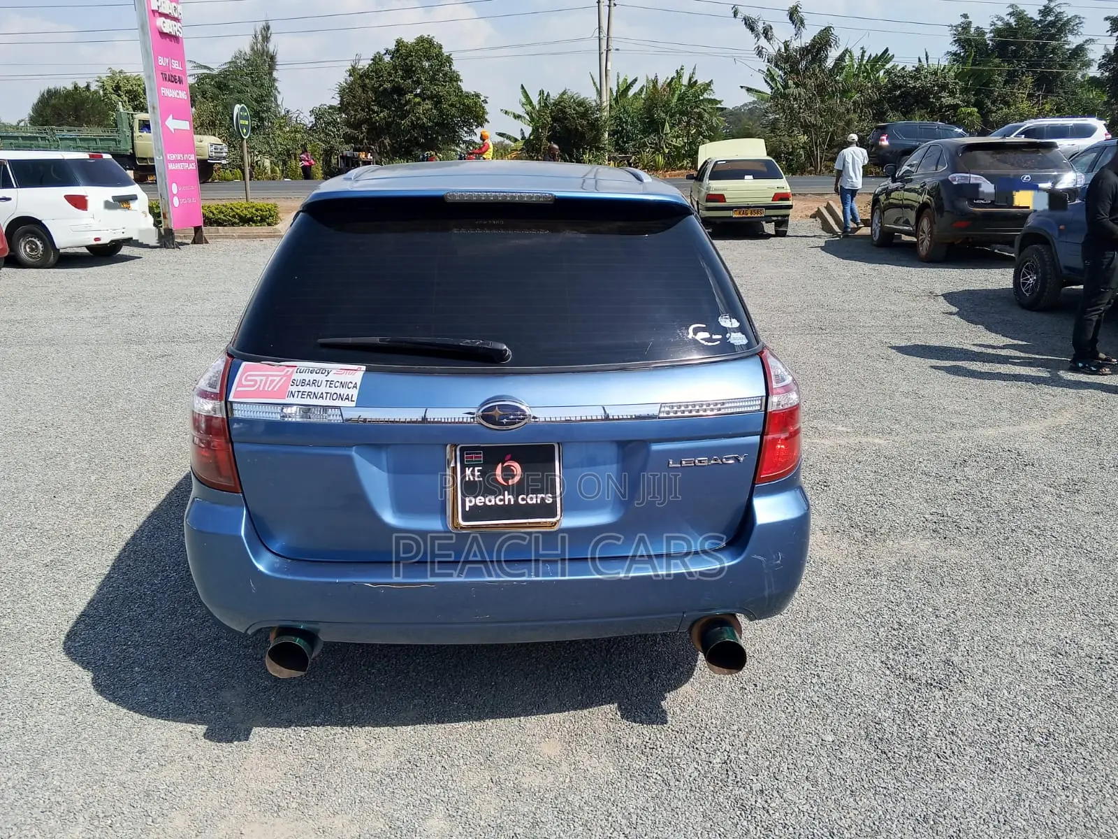 Subaru Legacy 2007 Blue