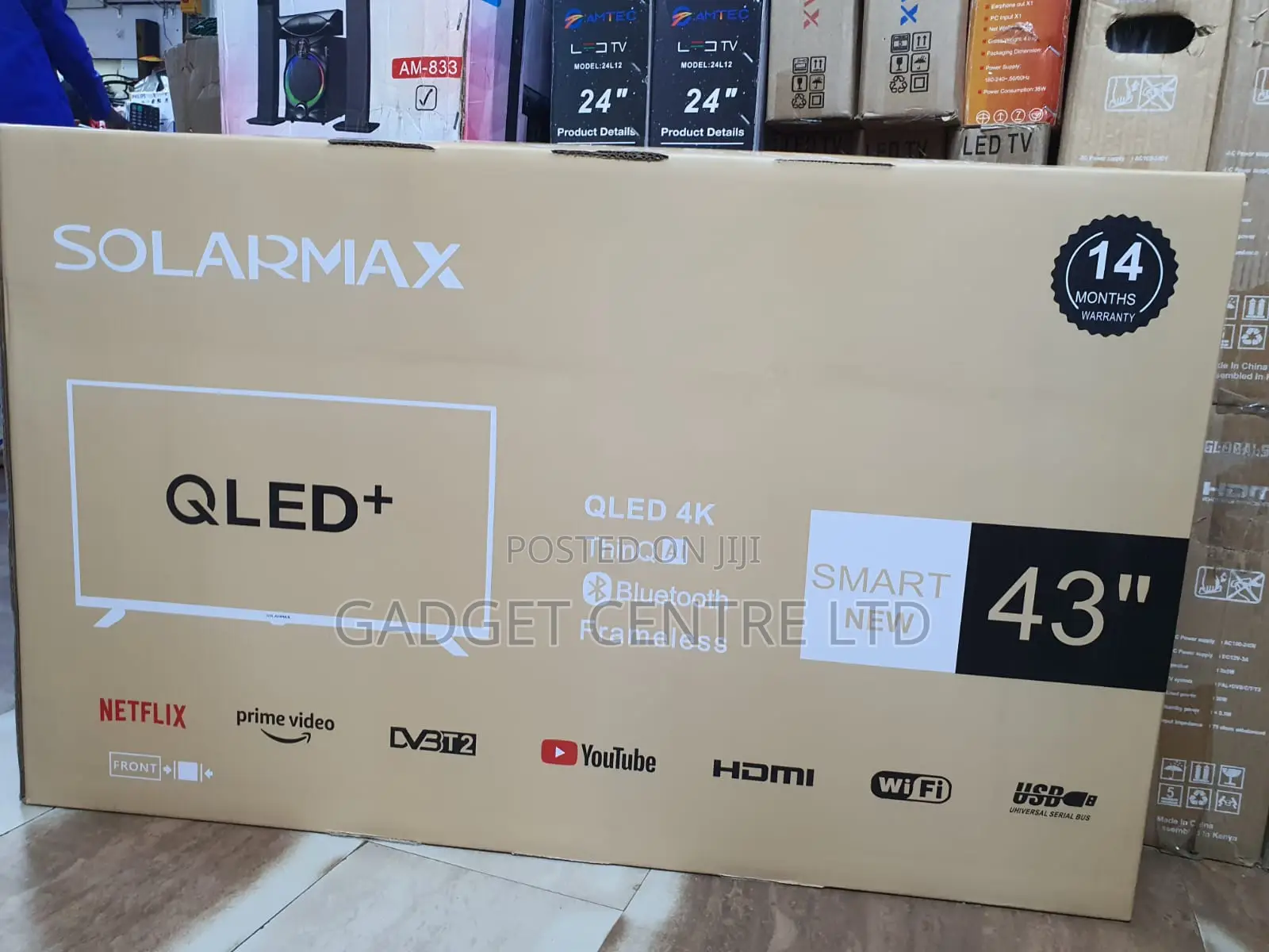 Solarmax 43inches Android 4k TV