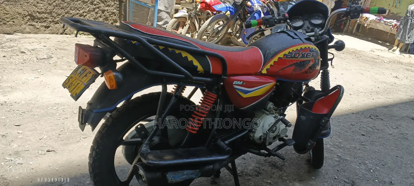 Bajaj Boxer 150 UG 2025 Red