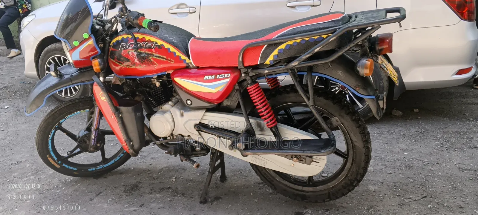 Bajaj Boxer 150 UG 2025 Red